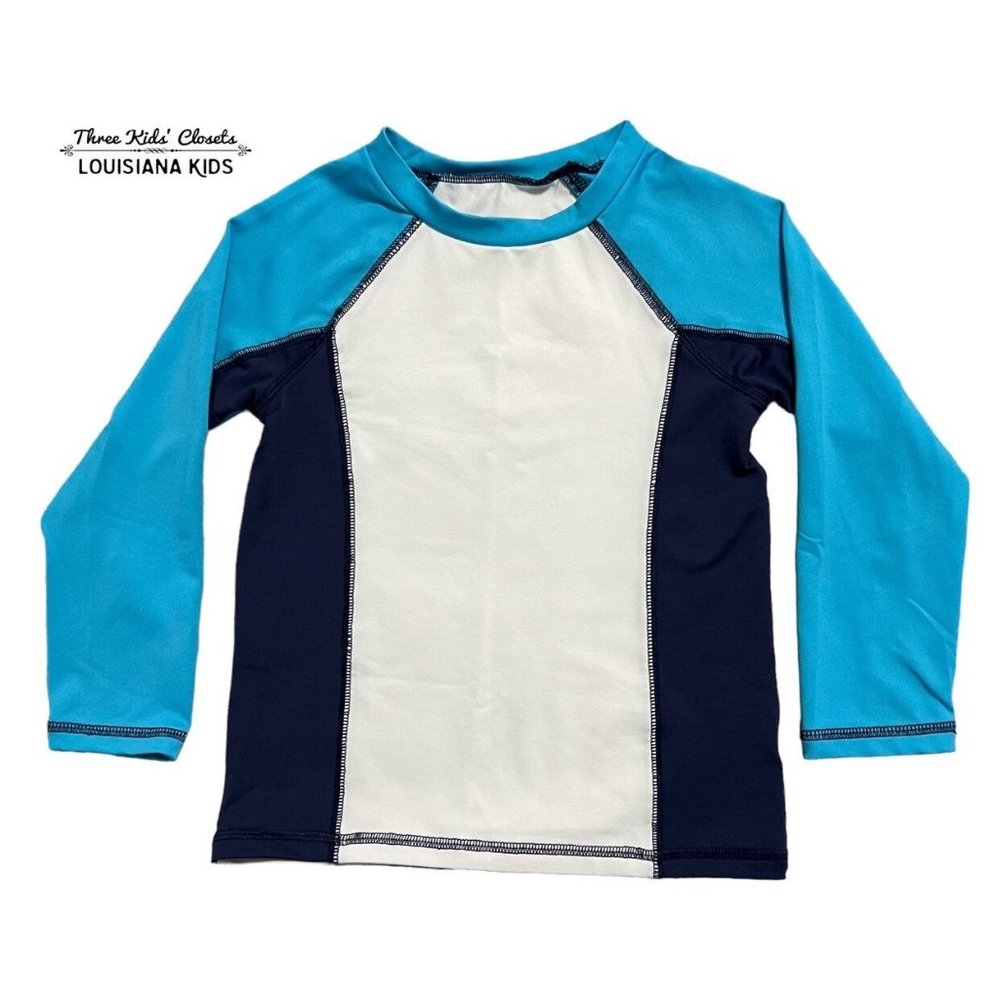 Cat & Jack 4T Long Sleeved Rashguard Swim Shirt